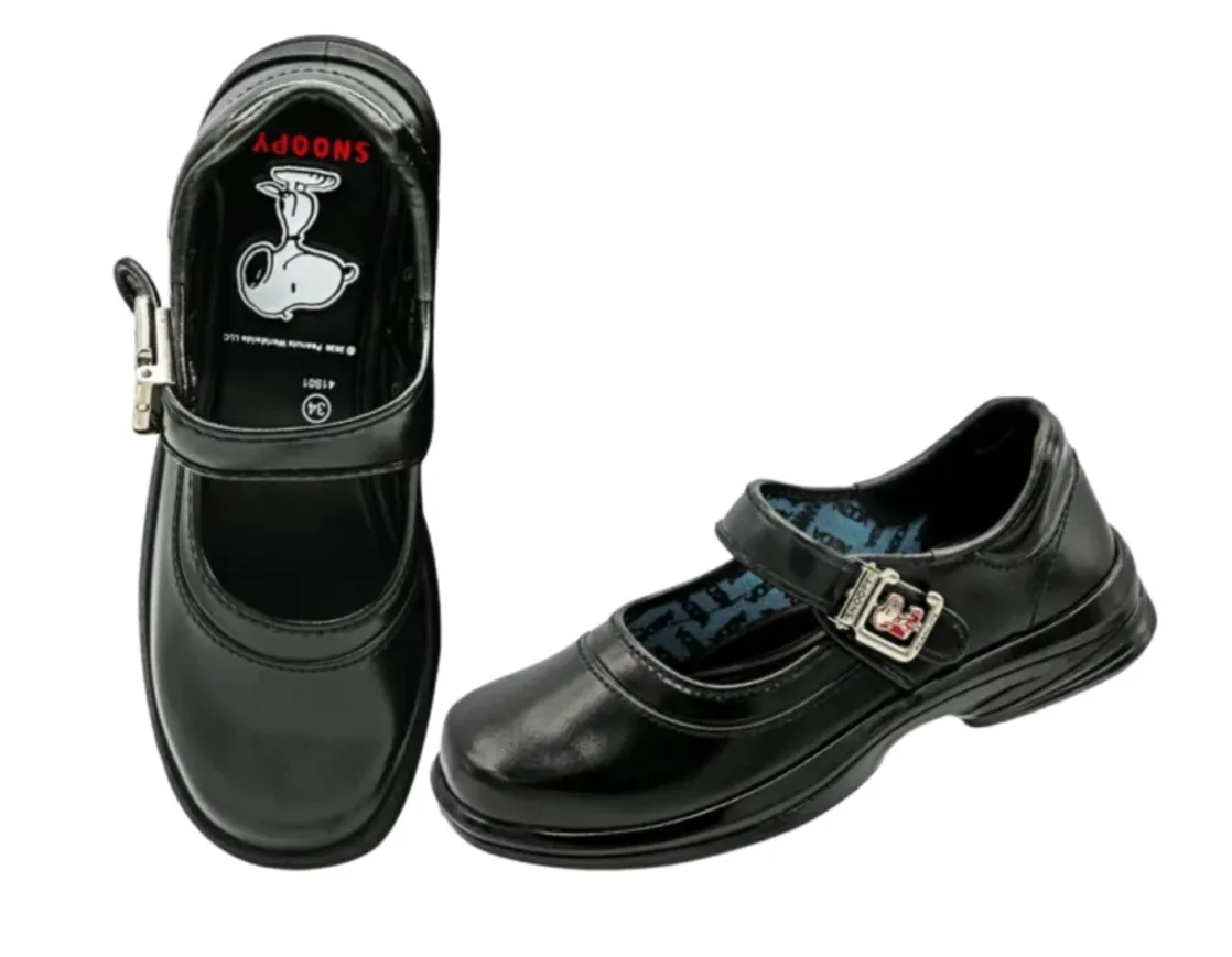 Black Girls school shoes. Seller: ABC KIDS WEAR on Muafay.