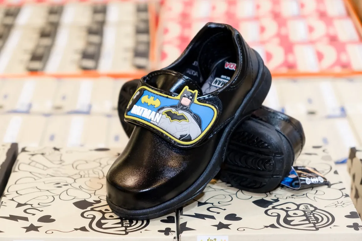 Black Boys' school shoes. Seller: ABC KIDS WEAR on Muafay