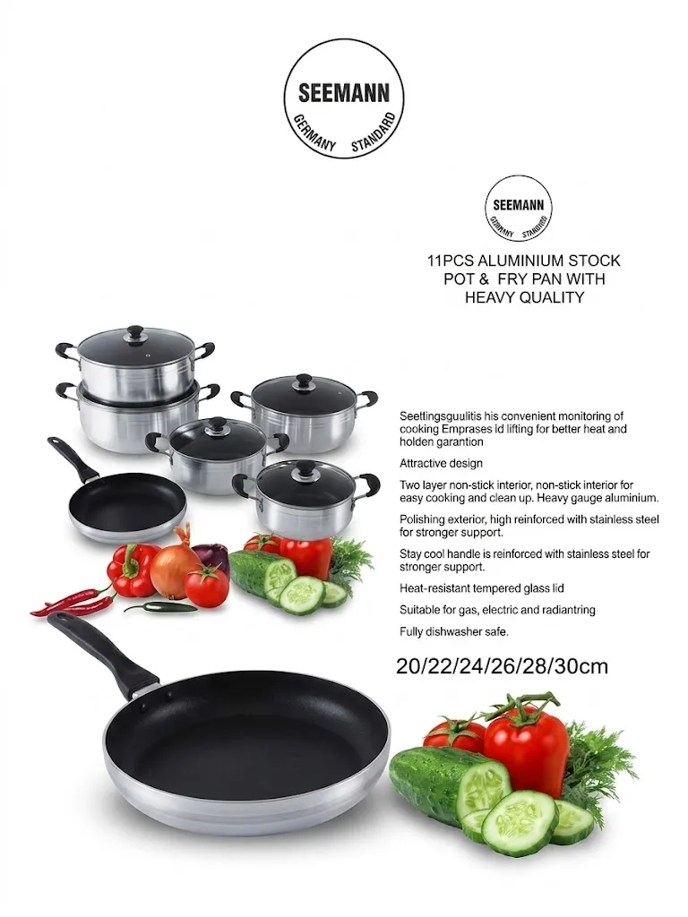 Cooking Pots and Frying pan